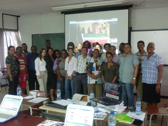 iEARN Workshop in Suriname